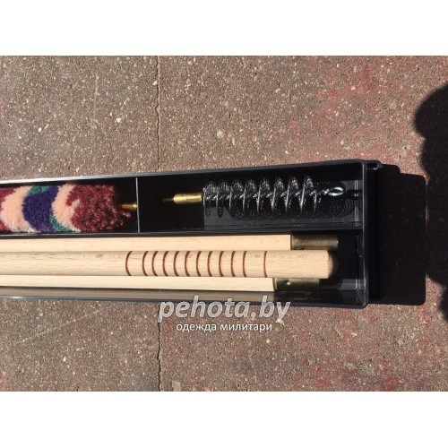 Чистящий набор 12 калибра в коробке деревянный шомпол | ADVANCE фото 2