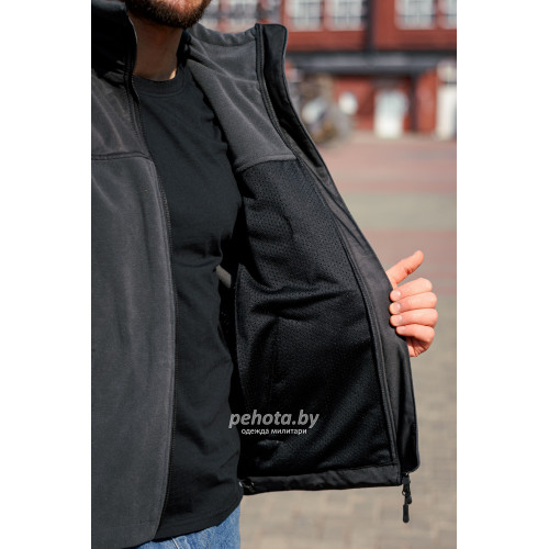 Флис Classic shadow grey/black | Army Stroll фото 3