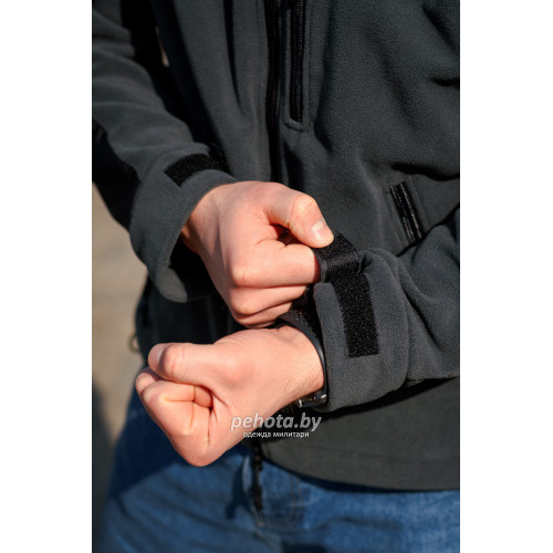 Флис Classic shadow grey/black | Army Stroll фото 4