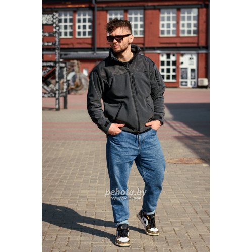 Флис Classic shadow grey/black | Army Stroll фото 2