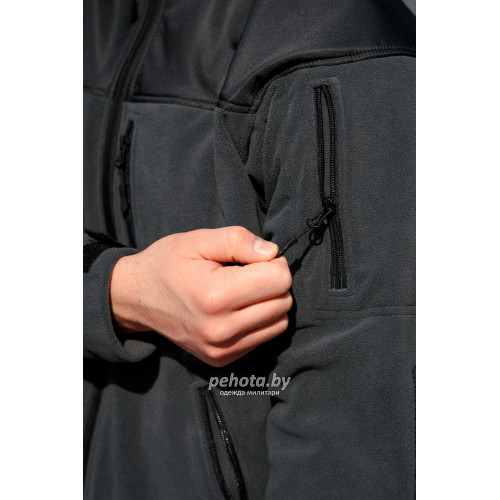 Флис Classic shadow grey/black | Army Stroll фото 5