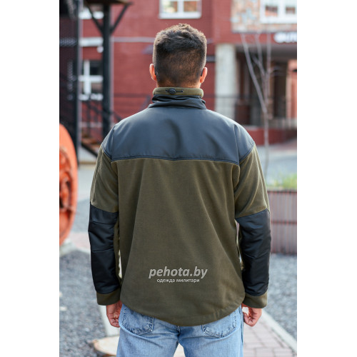 Флис Classic Olive green/black | Army Stroll фото 2