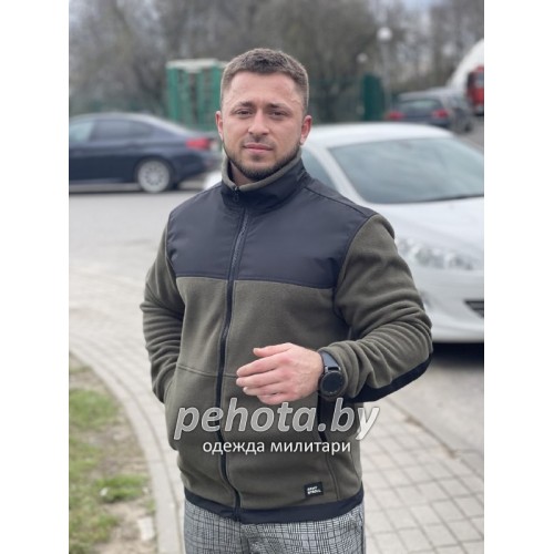 Флис Defender Olive/Black | ARMY STROLL фото 4