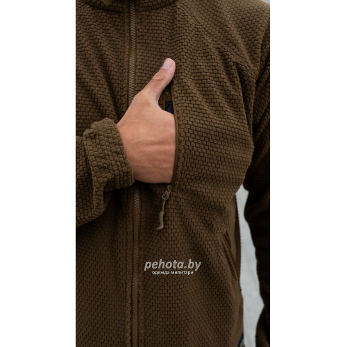 Кофта флисовая Alpha Tactical Coyote | Helikon- Tex фото 3