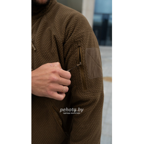 Кофта флисовая Alpha Tactical Coyote | Helikon- Tex фото 4
