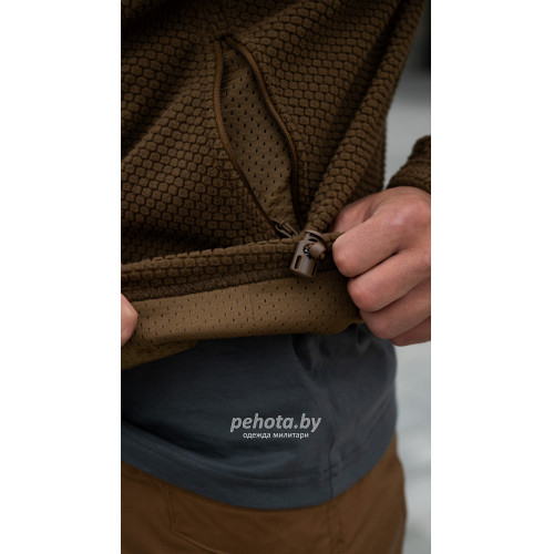 Кофта флисовая Alpha Tactical Coyote | Helikon- Tex фото 5