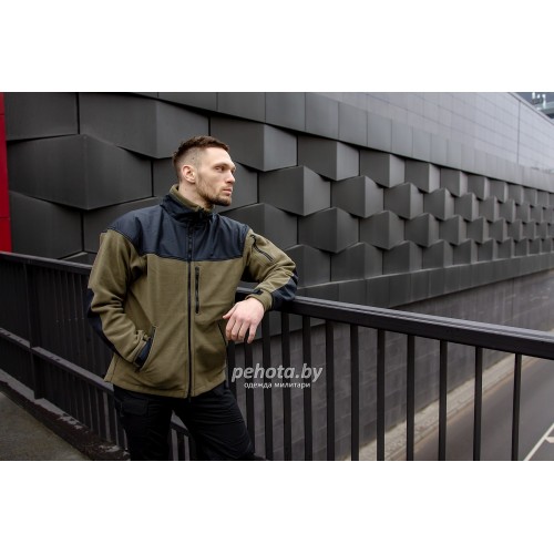 Флис Classic Army Olive Green/Black | Helikon-Tex фото 3