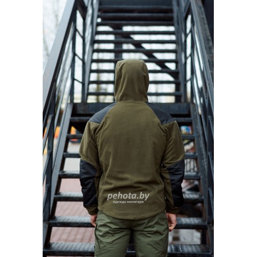 Флис HIKER Olive/Black | Army Stroll фото 4