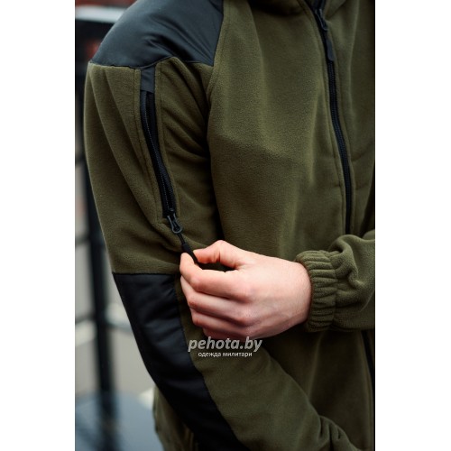 Флис HIKER Olive/Black | Army Stroll фото 6