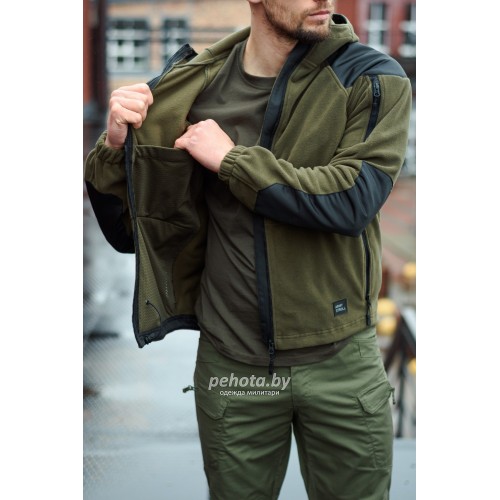 Флис HIKER Olive/Black | Army Stroll фото 8
