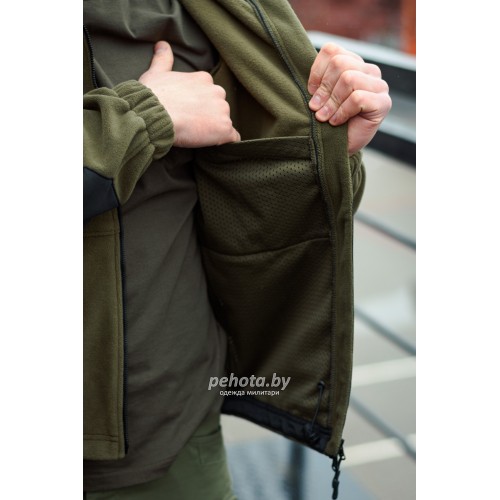 Флис HIKER Olive/Black | Army Stroll фото 9