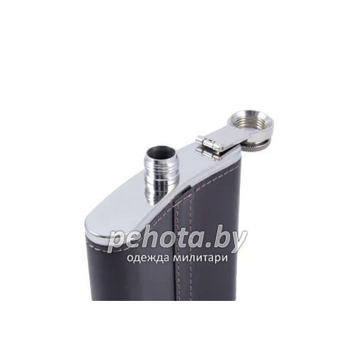 Фляжка Browny в кожаном оплете 180мл PF-BD-F16 | Следопыт фото 3