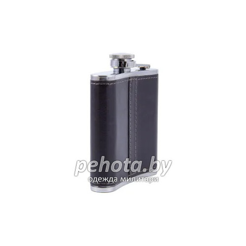 Фляжка Browny в кожаном оплете 180мл PF-BD-F16 | Следопыт фото 2