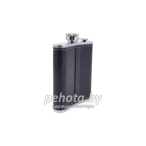 Фляжка Browny в кожаном оплете 210мл PF-BD-F17 | Следопыт фото 2