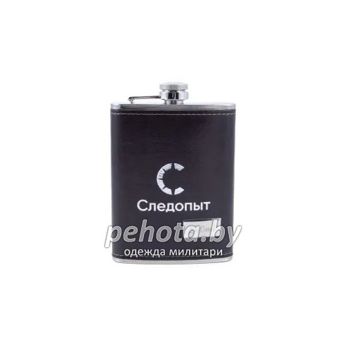 Фляжка Browny в кожаном оплете 240мл PF-BD-F18 | Следопыт фото 5