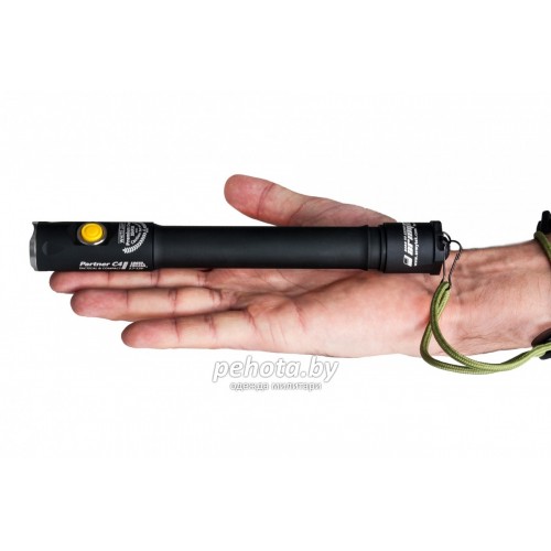 Фонарь Armytek Partner C4 Pro v3 Silver XHP35 White Light | Armytek фото 4