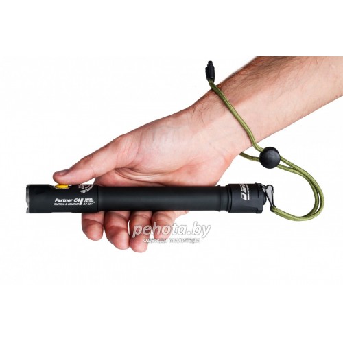 Фонарь Armytek Partner C4 Pro v3 Silver XHP35 White Light | Armytek фото 5