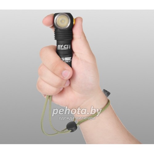 Фонарь ELF C1 Micro-USB XP-L Warm Light + 18350 Li-Ion | Armytek фото 11
