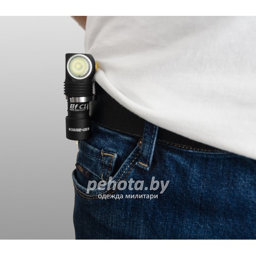 Фонарь ELF C1 Micro-USB XP-L White Light + 18350 Li-Ion | Armytek фото 14
