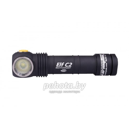 Фонарь налобный Elf C2 Micro-USB + 18650 Li-Ion Warm Light | ArmyTek фото 2