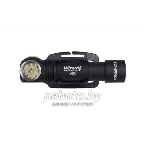 Фонарь налобный Wizard Pro Magnet USB XHP50 +18650 Li-Ion White Light | ArmyTek фото 2