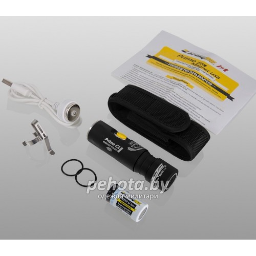 Фонарь Prime C1 PRO XP-L Magnet USB Warm Light + 18350 Li-Ion | Armytek фото 14