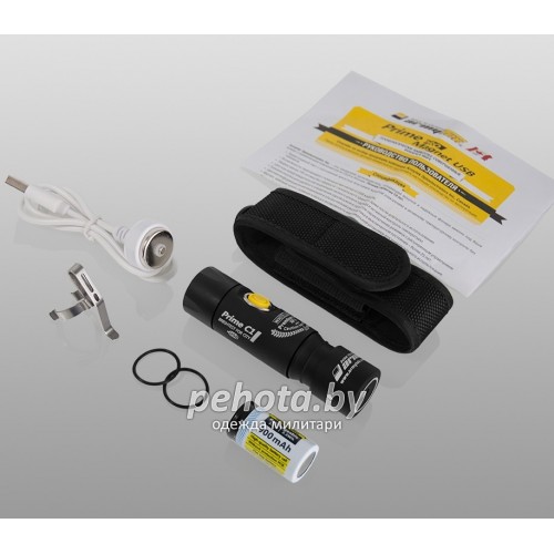 Фонарь Prime C1 XP-L White Light Magnet USB + 18350 Li-Ion | Armytek фото 11