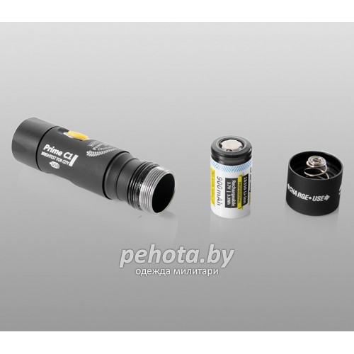 Фонарь Prime C1 XP-L White Light Magnet USB + 18350 Li-Ion | Armytek фото 6