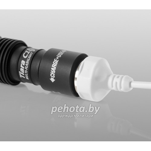 Фонарь Tiara C1 XP-L White Light Magnet USB +18350 Li-Ion | Armytek фото 7