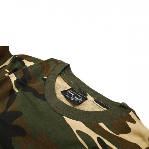 Футболка с длинным рукавом Mil-Tec Woodland фото 3