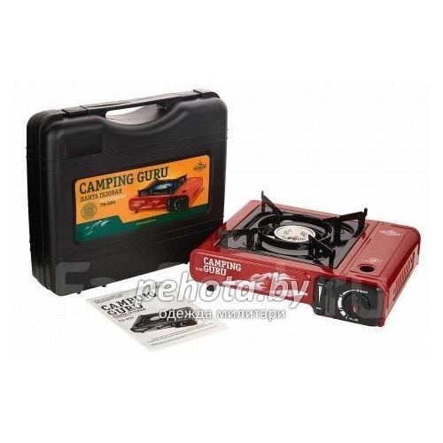 Газовая плита Camping Guru TS-250 Красная | Tourist фото 4