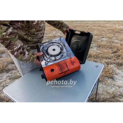 Газовая плита Solaris TS-700 Оранжевая | Tourist фото 2