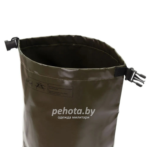 Гермомешок Dry Bag 40л без лямок хаки | Следопыт фото 4