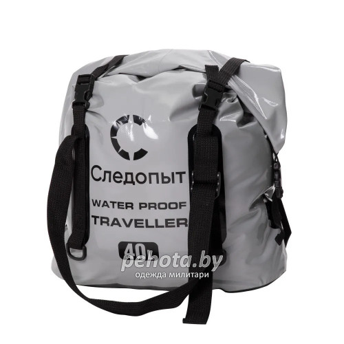 Гермосумка Traveller 40л PF-DBT-40 серый | Следопыт фото 6