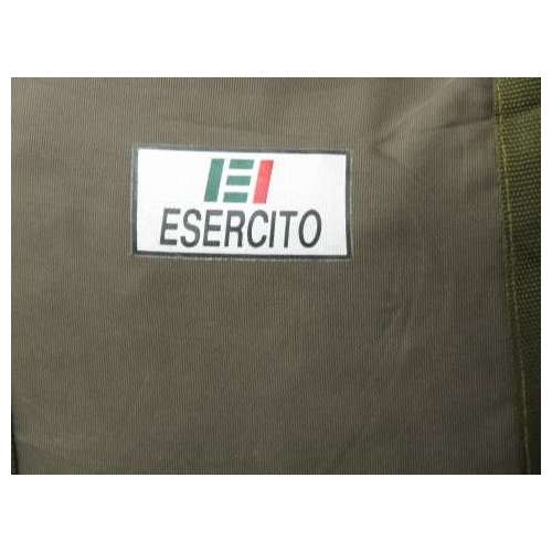 Итальянская армейская транспортировочная сумка большая олива. фото 5