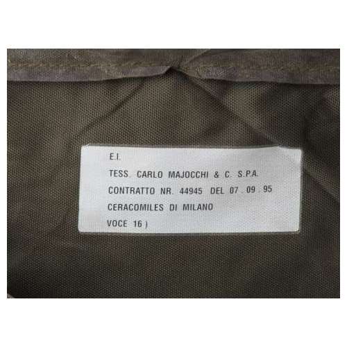 Итальянская армейская транспортировочная сумка большая олива. фото 6