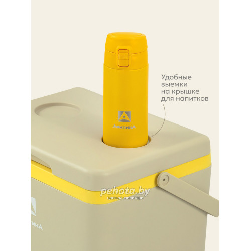 Изотермический контейнер 14л 2200-14-BG бежевый | Арктика фото 5