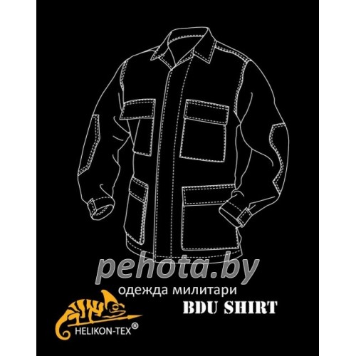 Китель BDU US Woodland | Helikon-Tex фото 2