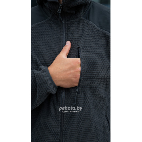 Кофта флисовая Alpha Hoodie Shadow Grey | Helikon-tex фото 5