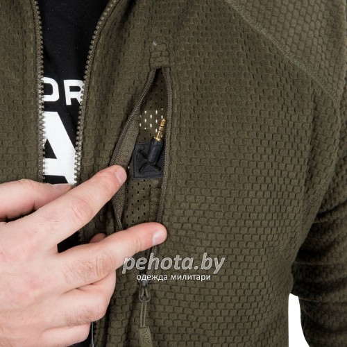 Кофта флисовая Alpha Tactical Black | Helikon-Tex фото 13