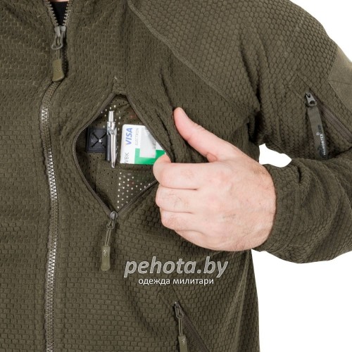 Кофта флисовая Alpha Tactical Foliage Green | Helikon-Tex фото 4