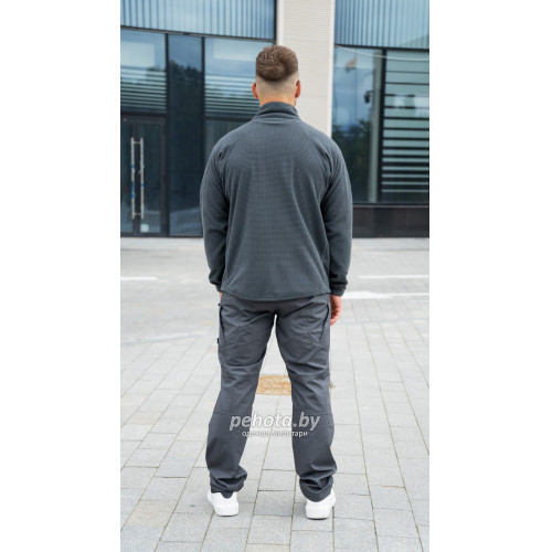 Кофта флисовая Alpha Tactical Shadow Grey | Helikon-Tex фото 2
