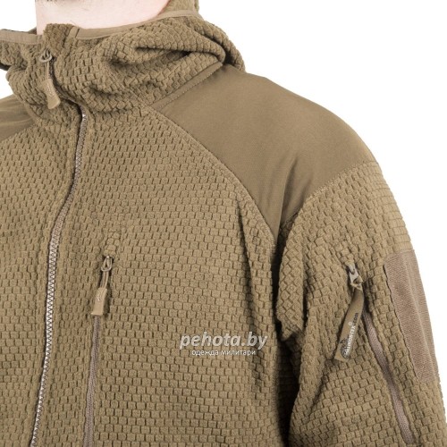 Кофта флисовая Alpha Hoodie Olive Green | Helikon-tex фото 8