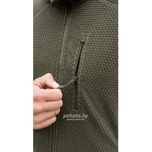 Кофта флисовая Alpha Hoodie Olive Green | Helikon-tex фото 4