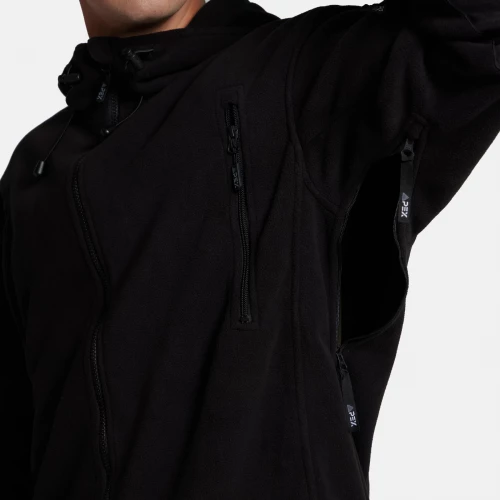 Кофта флисовая Hubbard HF-0002-01 Black | APEX фото 12