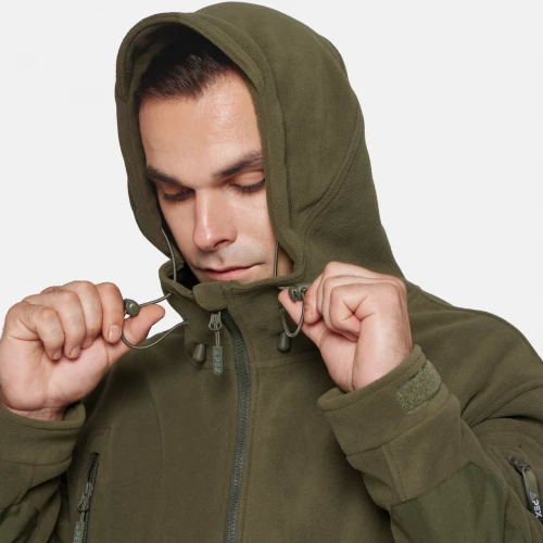 Кофта флисовая Hubbard HF-0002-02 Olive Green | APEX фото 6