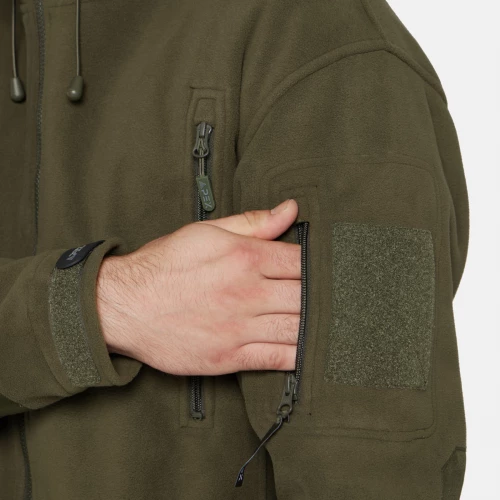 Кофта флисовая Hubbard HF-0002-02 Olive Green | APEX фото 12