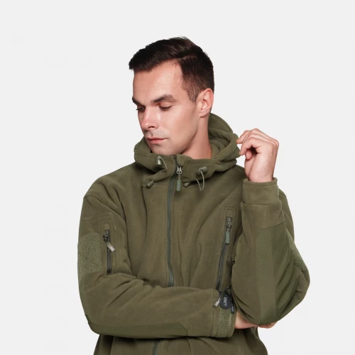 Кофта флисовая Hubbard HF-0002-02 Olive Green | APEX фото 5