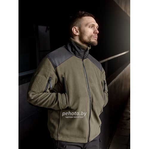 Кофта флисовая Liberty Olive/Black | Helikon-Tex фото 3