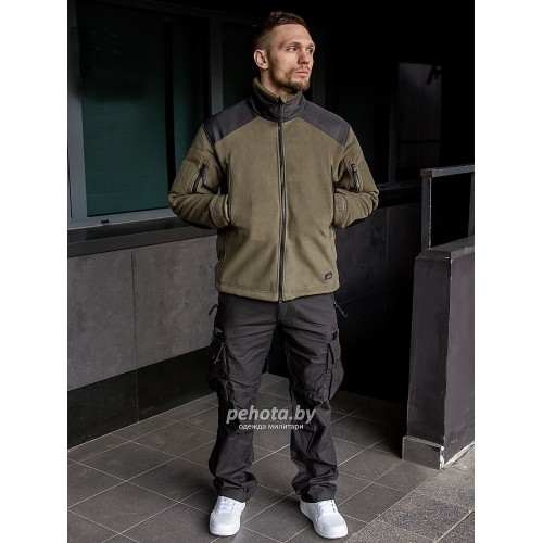 Кофта флисовая Liberty Olive/Black | Helikon-Tex фото 2